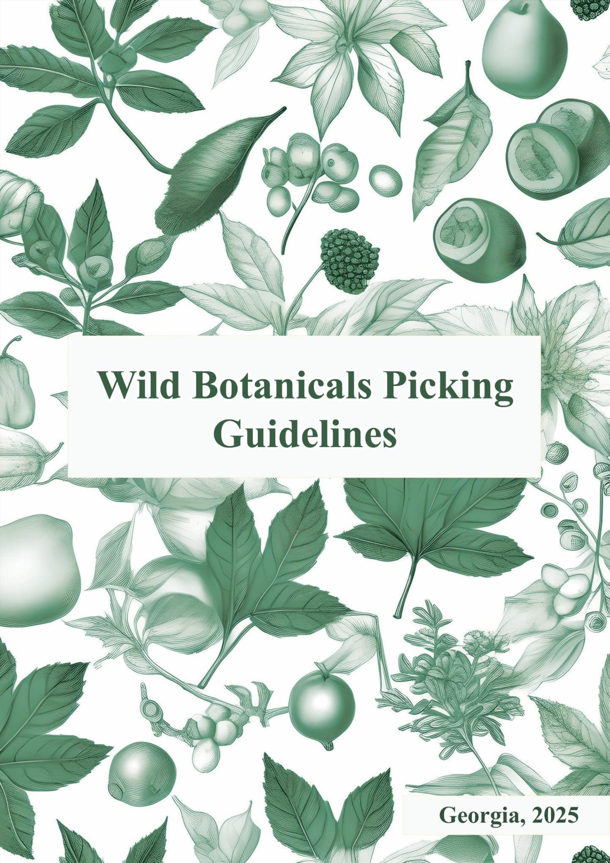 Wild Botanicals Picking Guidelines